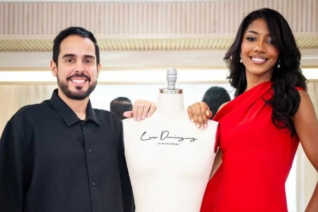 Luis Domínguez vestirá a la representante de Islas Turcas y Caicos en Miss Universo.
