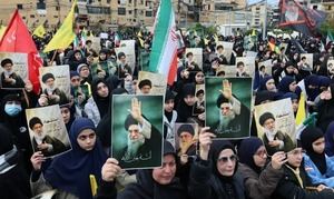 Miles de seguidores de Hizbulá rinden homenaje a Jameneí en Beirut