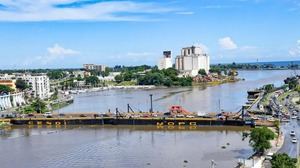 Cierre temporal del Puente Flotante en Santo Domingo