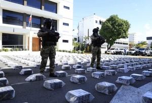 Golpe al narcotráfico: ocupan más de dos toneladas de cocaína en Baní