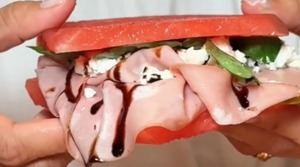 El sándwich de sandía: la tendencia viral que arrasa este verano