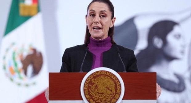 Sheinbaum defiende blindaje de Palacio Nacional por seguridad.