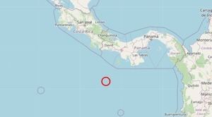 Sismo de 6,2 grados se registró en zona del pacífico panameño