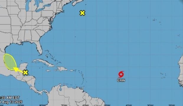 Tormenta Erin se aleja de Puerto Rico, según el NHC