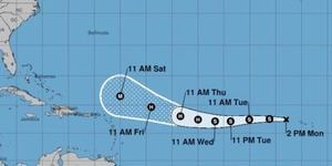 Erin se fortalecerá y se convertirá en huracán