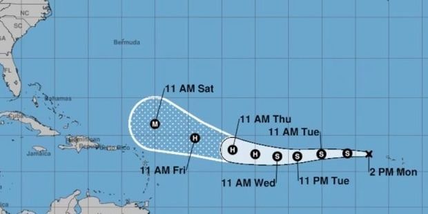 Erin se fortalecerá y se convertirá en huracán