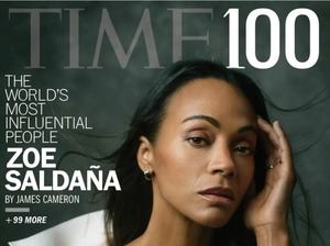 Zoe Saldaña, entre las 100 personas más influyentes de Time 2026