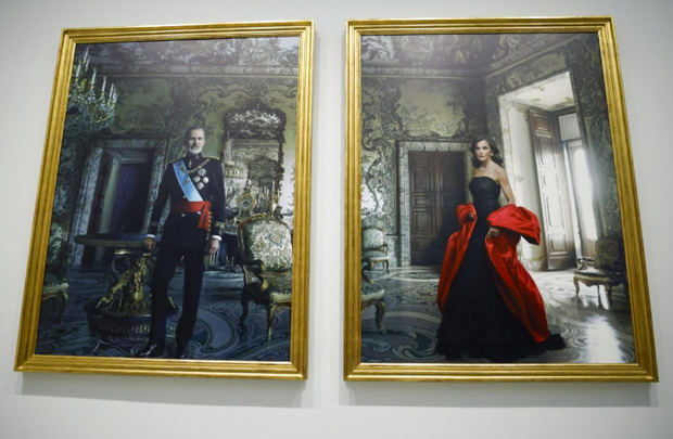 Los reyes de España, Felipe VI y Letizia, retratados por la fotógrafa estadounidense.