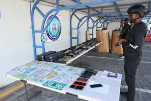 Autoridades desmantelan en Baní una red de tráfico internacional de armas
