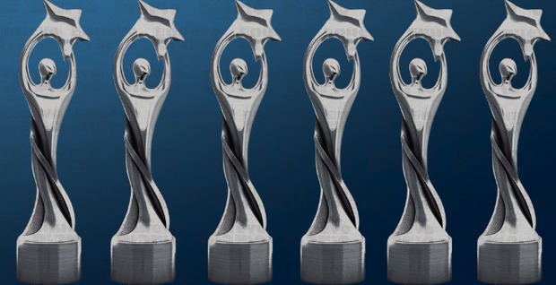 Estatuilla de Premios Soberano.
