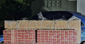 Arrestan a un médico con 80,000 unidades de cigarrillos de contrabando