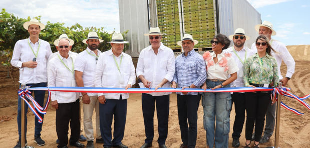 En gobierno del presidente Abinader, la República Dominicana hace historia con el despacho de primer contenedor de uvas de mesa hacia EE. UU.