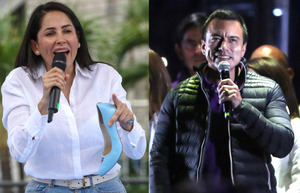 Noboa y González entran a última semana de campaña intensificando recorridos por Ecuador