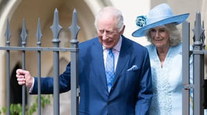 Carlos III y Camila asisten a la misa de Pascua en Windsor con la presencia de Andrés