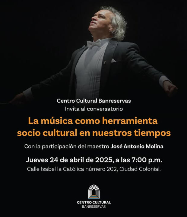 Centro Cultural Banreservas invita al conversatorio: La música como herramienta socio cultural