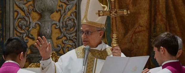 Iglesia dominicana oficia misa para celebrar la elección del papa León XIV.