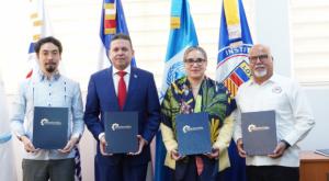 Proindustria firma acuerdo con JICA, PNUD y Loyola para impulsar el ecosistema de “startups” industriales en RD