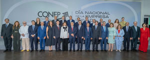 Vicepresidenta Raquel Peña celebra junto con el Conep 62 años de aporte al desarrollo nacional