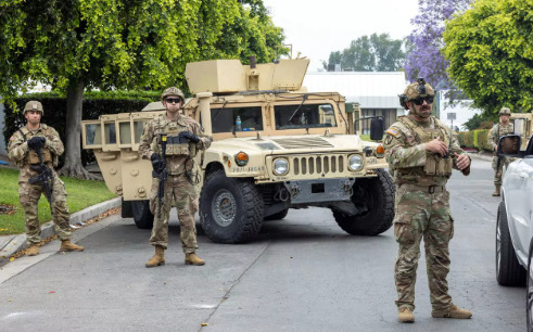 Unos 700 marines se unen al despliegue de la Guardia Nacional en Los Ángeles
