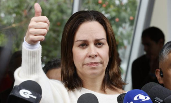 La esposa de Uribe Turbay agradece a Colombia su apoyo y llama a la unión del país