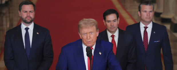 Trump dice que Israel e Irán han acordado un 'alto el fuego total'.