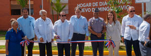 Ministro Paliza encabeza entrega de hogar de día para adultos mayores en el Nuevo Domingo Savio