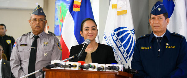 Ministra Faride Raful destaca baja histórica de homicidios en República Dominicana