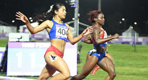 Liranyi Alonzo conquista plata en atletismo Panam Junior Asunción