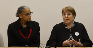 Bachelet lidera en Bogotá un diálogo regional sobre ética y clima previo a la COP30 en Brasil