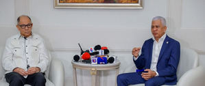 Centrales Sindicales suspenden vigilia tras diálogo con el presidente del Senado, Ricardo de los Santos