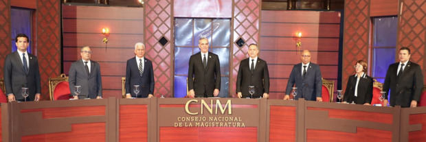 CNM evalúa desempeño de jueces de la Suprema Corte de Justicia.