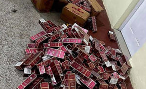 Ejército decomisa 700,000 cigarrillos de contrabando y detiene a dos hombres