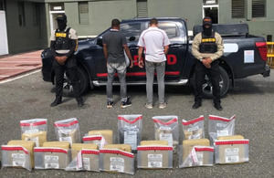 Desmantelan red de narcotráfico en República Dominicana: 209 libras de marihuana confiscadas