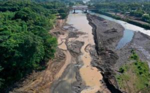 Medio Ambiente interviene área ocupada ilegalmente en el río Yuna en Monseñor Nouel