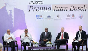 Unesco abre la convocatoria para la edición 2026 del Premio Unesco/Juan Bosch