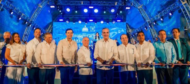 Inauguran moderno anfiteatro La Gaviota en Ciudad Juan Bosch con inversión superior a RD$407 millones