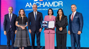 Raquel Arbaje destaca la importancia de las alianzas para el desarrollo en almuerzo de AMCHAMDR