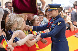 La princesa Leonor sobre su formación militar: "No soy la misma persona"