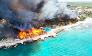 Investigación en curso: se indagan las causas del incendio en Viva Dominicus Beach