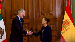Sheinbaum recibe al rey Felipe VI en México para sellar la normalización de la relación