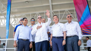Mandatario resalta que el Gobierno ha invertido alrededor de RD 9,000 millones en infraestructura deportiva para los Juegos.
