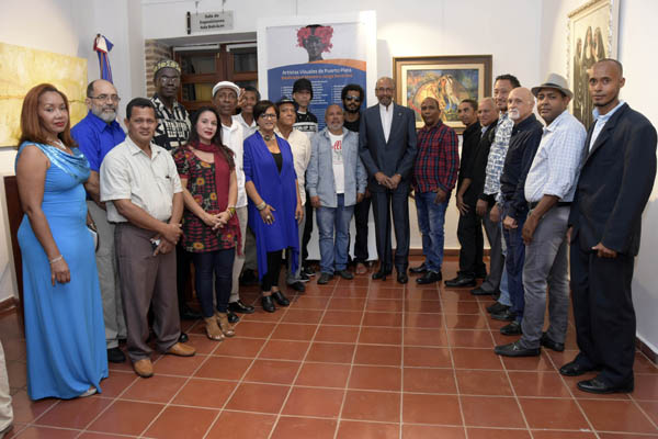 Artistas participantes en el muestra 