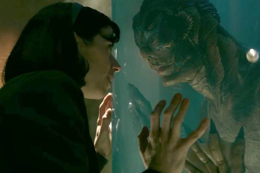 Escena de Shape of water 