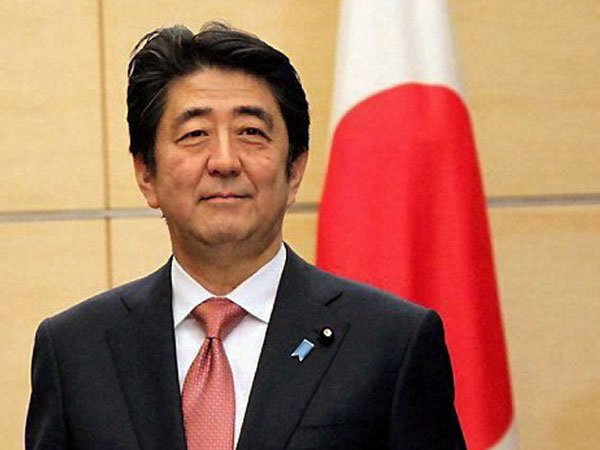 Shinzo Abe.