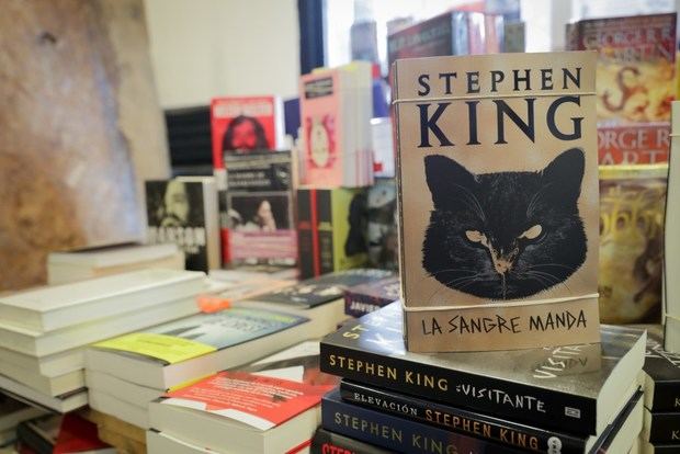 Portada de un libro de Stephen King.