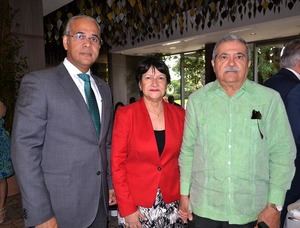 Juan Manuel Ureña, Yudelka de Haddad y José Antonio Haddad