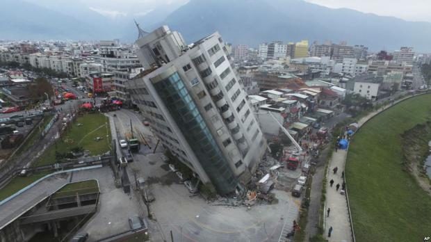 Terremoto en Taiwán