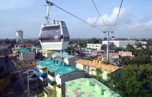 Teleférico Santo Domingo suspende servicio a causa condiciones meteorológicas