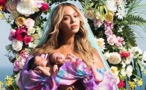 La cantante Beyoncé muestra por primera vez en las redes a sus gemelos