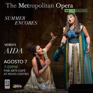 Opera Lovers 'Summer Encore' presenta AIDA el miércoles 7 de agosto